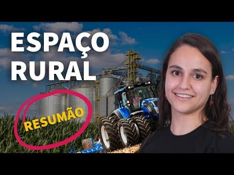 Thumbnail da aula: RESUMÃO: espaço rural | ProEnem