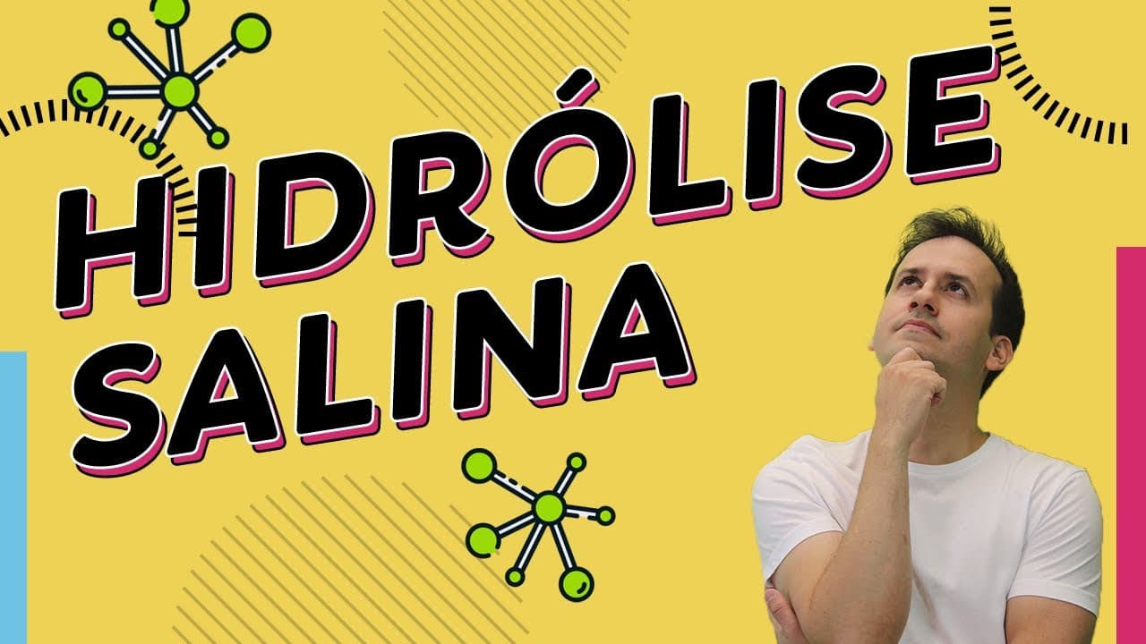 Thumbnail: HIDRÓLISE SALINA | Química para ENEM e Vestibulares | Prof. Paulo Valim
