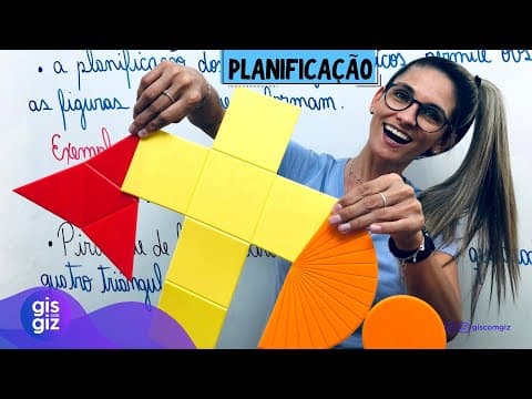 Thumbnail da aula: PLANIFICAÇÃO DE SÓLIDOS GEOMÉTRICOS \Prof. Gis/