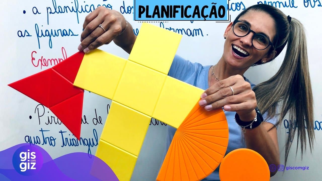Thumbnail: PLANIFICAÇÃO DE SÓLIDOS GEOMÉTRICOS \Prof. Gis/