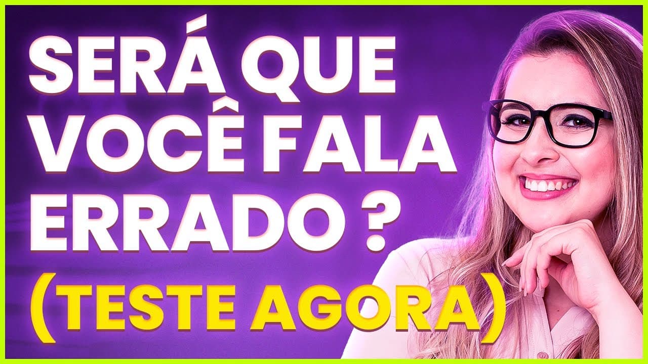 Thumbnail: ✅VOCÊ SABE FALAR ESSAS PALAVRAS? A MAIORIA NÃO SABE! ❌❌❌- BARBARISMOS GRAMATICAIS - Professora Pamba