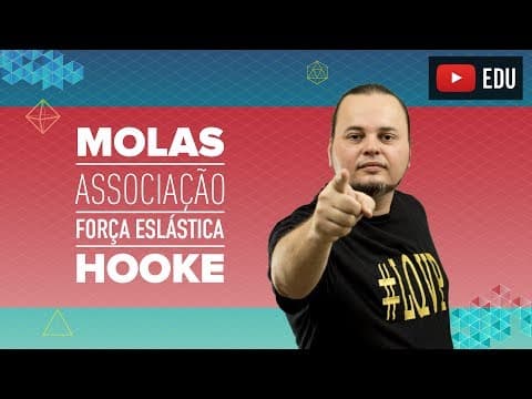 Thumbnail da aula: Dinâmica | Lei de Hooke | Força Elástica | Associação de Molas | ENEM e vestibular