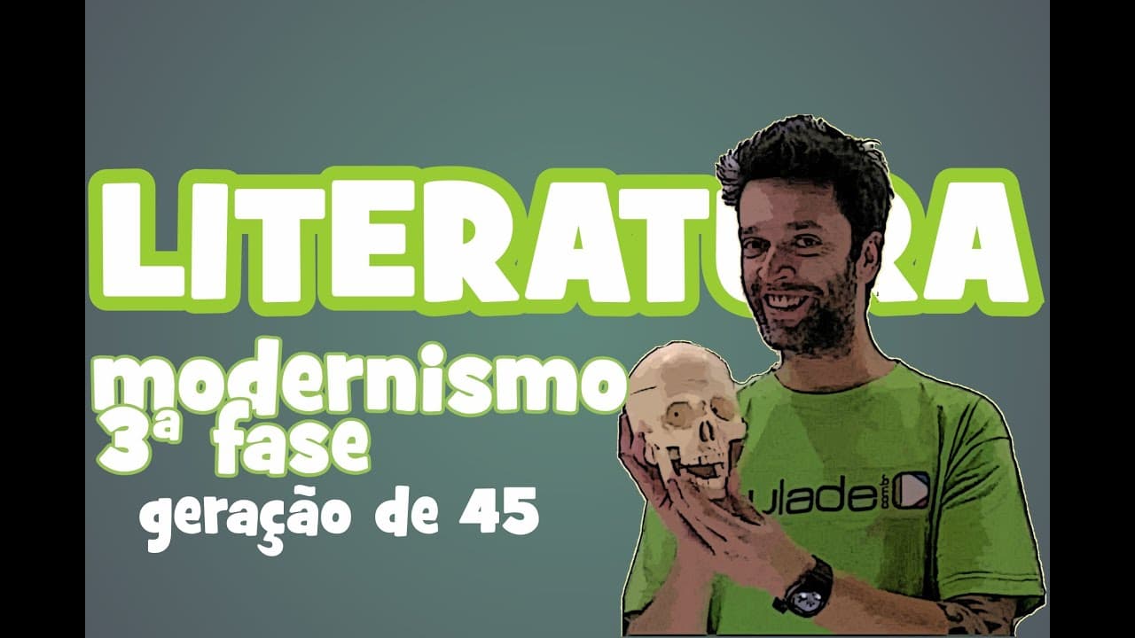 Thumbnail: Literatura - Aula 17: Modernismo (3ª fase) - Geração de 45
