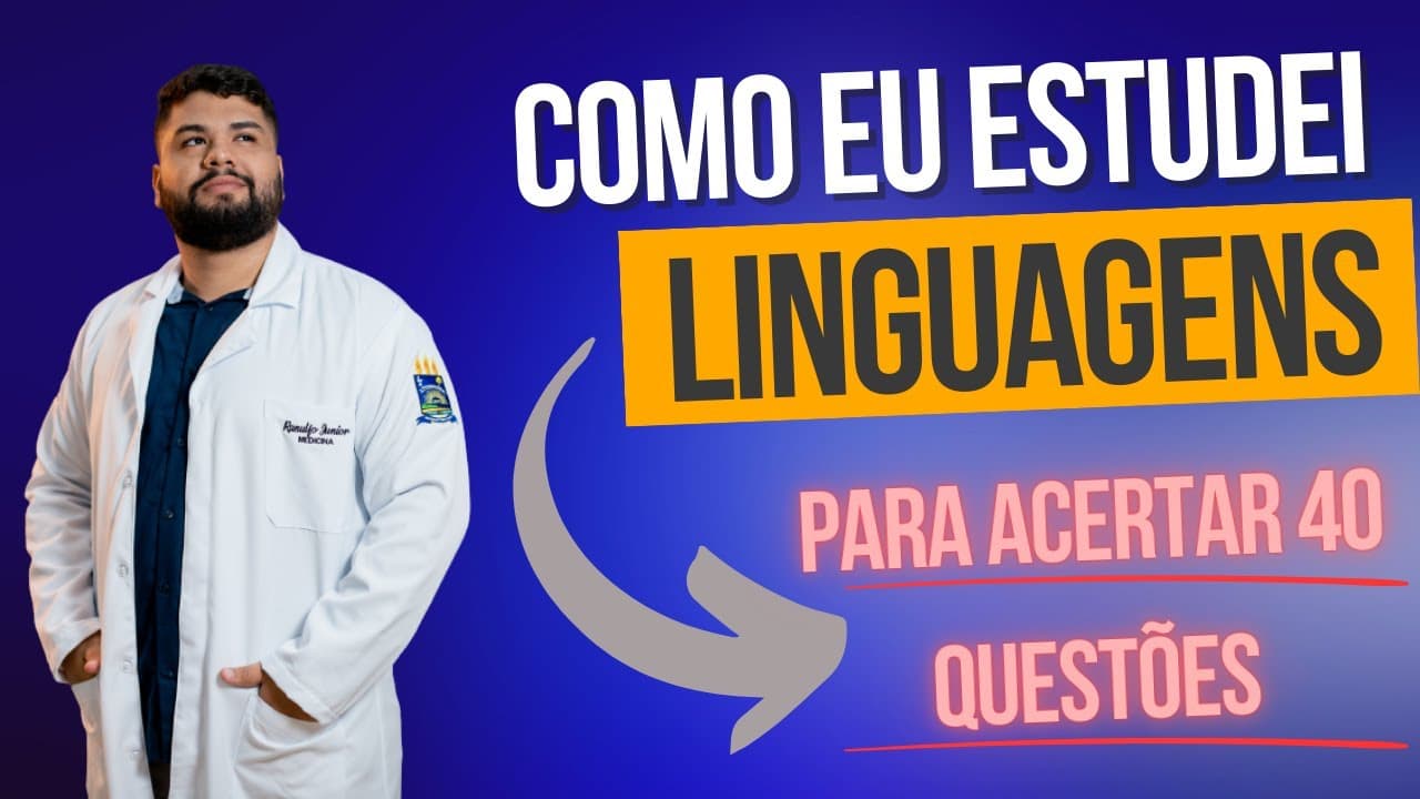 Thumbnail: COMO USAR A MATRIZ DE REFERÊNCIAS PARA ESTUDAR LINGUAGENS | DICAS PARA AUMENTAR SEUS ACERTOS