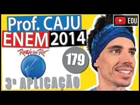 Thumbnail da aula: [ENEM 2014 3Ap] 179 📓 MÉDIA ARITMÉTICA O Ibope entrevistou 100 pessoas que assistiram à estreia da