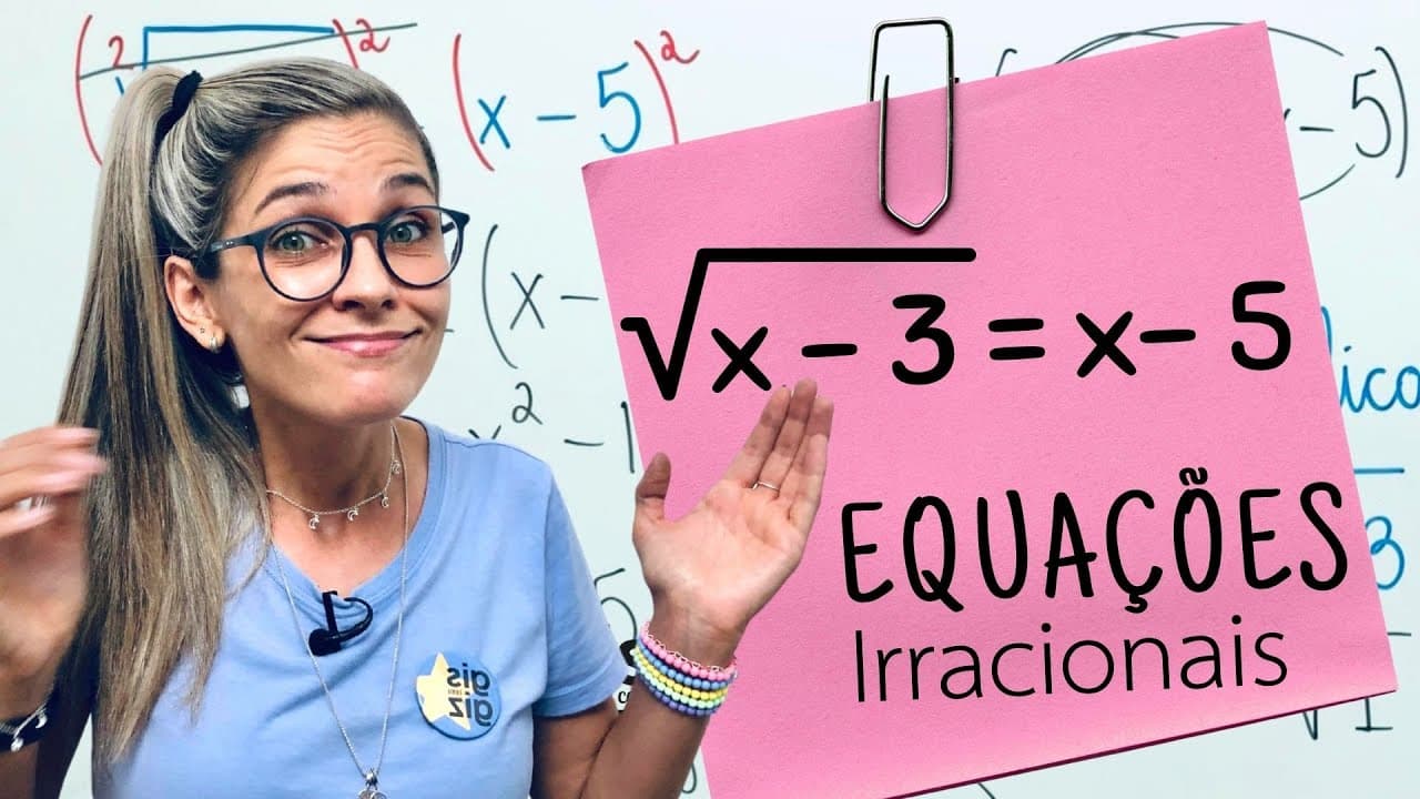 Thumbnail: EQUAÇÕES IRRACIONAIS