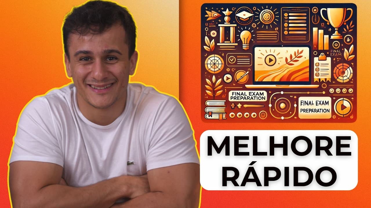 Thumbnail: Minhas 5 regras de ouro pra semana antes do ENEM 2026
