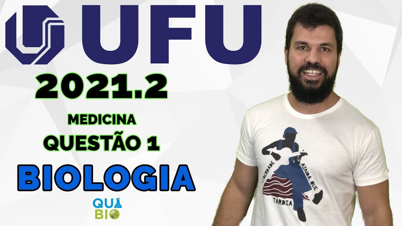 Thumbnail: UFU 2021.2 - Medicina - Questão 1 - A representação abaixo apresenta o padrão de herança do Xeroderm