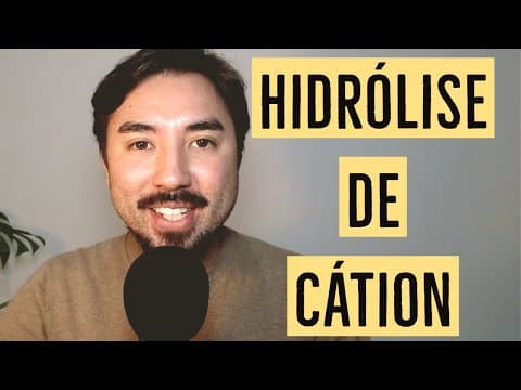 Thumbnail da aula: Hidrólise de Cátion | Equilíbrio Químico | Aula 21