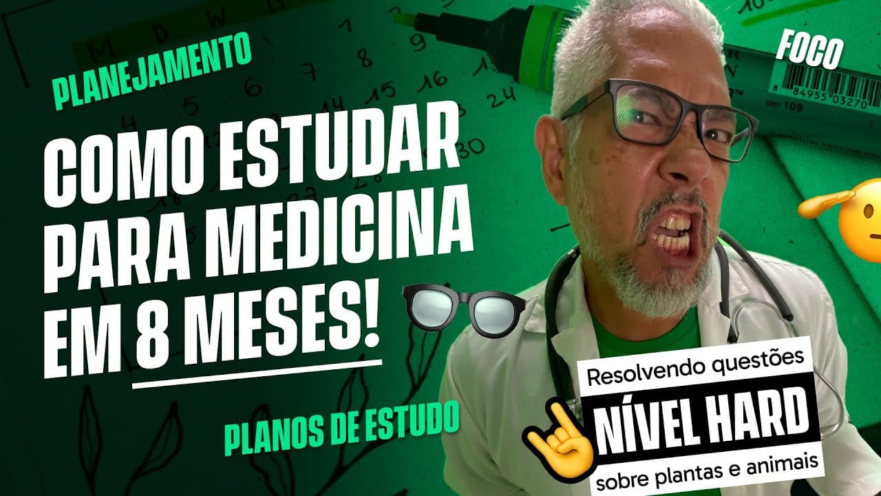 Thumbnail: MEDICINA EM 8 MESES | MODO MEDICINA #8