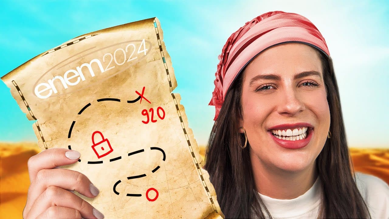 Thumbnail: O MAPA da ARGUMENTAÇÃO nota 1000 no Enem 2024