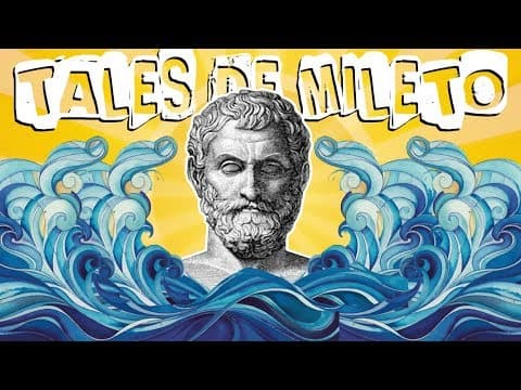 Thumbnail da aula: TALES DE MILETO E A ORIGEM DAS COISAS.