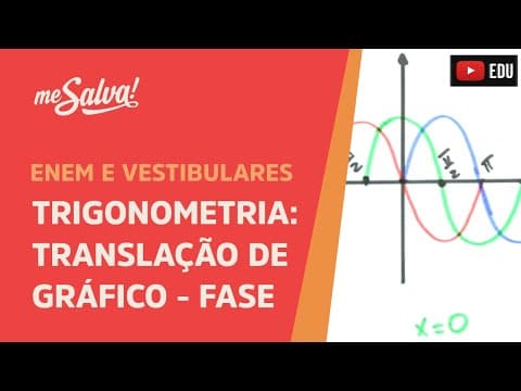 Thumbnail da aula: Me Salva! TRG21 - Trigonometria - Translações de gráficos trigonométricos - Fase