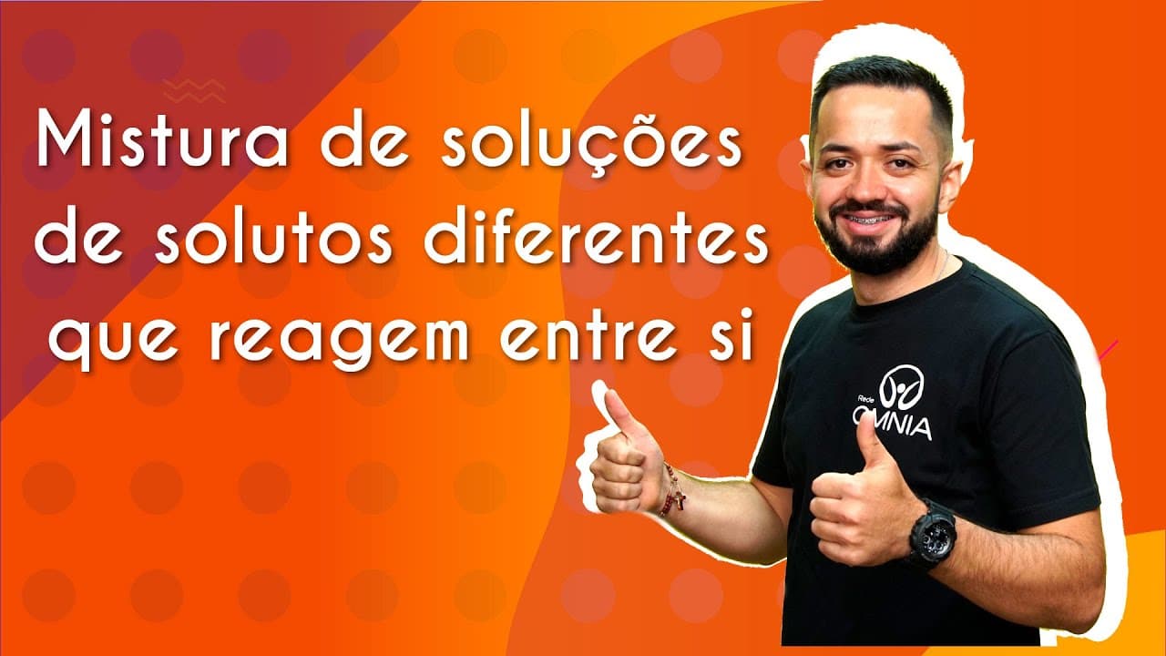 Thumbnail: Mistura de soluções de solutos diferentes que reagem entre si - Brasil Escola