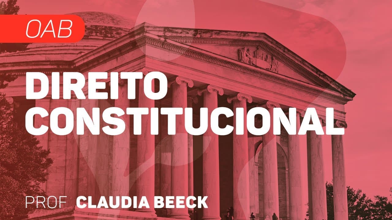 Thumbnail: OAB | Direito Constitucional - Poder Executivo I | CURSO GRATUITO COMPLETO | CURSO GRATUITO COMPLETO