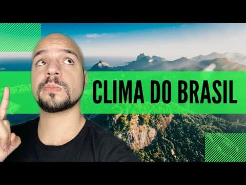 Thumbnail da aula: Clima do Brasil (Aula completa) | Ricardo Marcílio