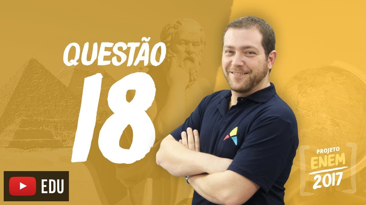 Thumbnail: Enem 2016 - Ciências Humanas | Questão 18 (Caderno Branco)