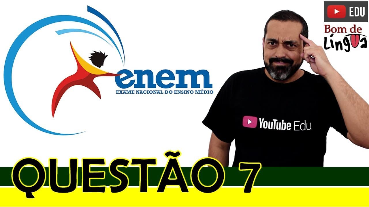 Thumbnail: ENEM 2017 - Questão 7 - #BdL
