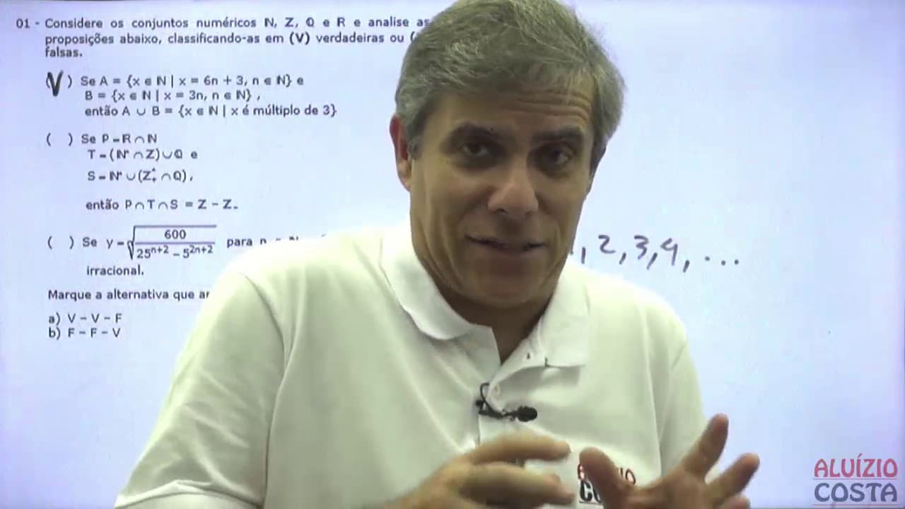 Thumbnail: Matemática - EPCAR 2010 - Parte I