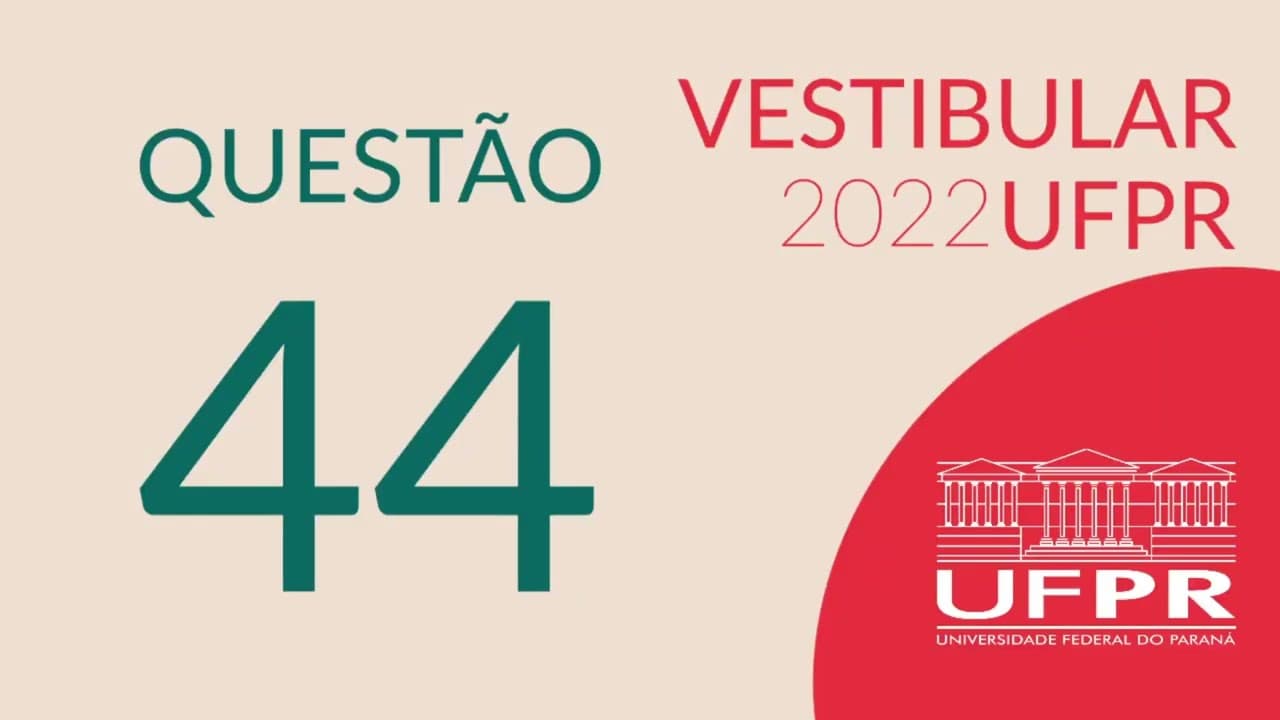Thumbnail: CORREÇÃO UFPR 2021/2022 | QUESTÃO 44 | QUÍMICA | Muitas substâncias orgânicas são responsáveis pelo