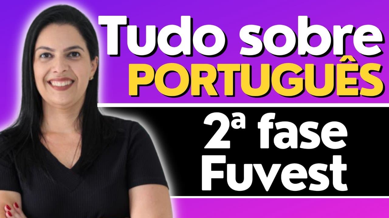 Thumbnail: Fuvest 2023 | Língua Portuguesa | O que você precisa saber |