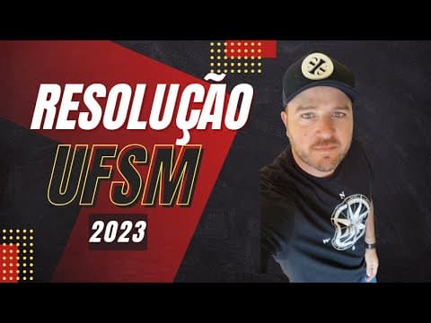 Thumbnail da aula: Resolução da prova de Física da UFSM 2023 - Questão 2 - Suponha que, na situação reportada na ...