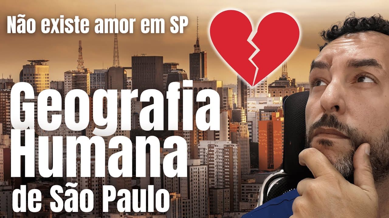 Thumbnail: Geografia Humana de São Paulo para a FUVEST 2025