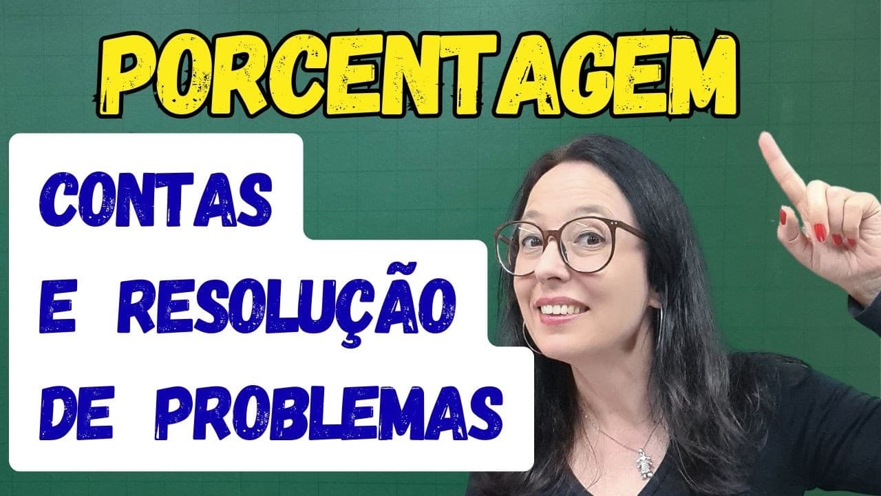 Thumbnail: PORCENTAGEM - COMO CALCULAR PORCENTAGEM