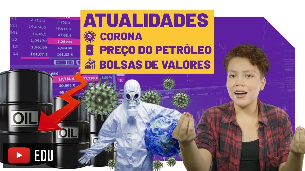 Thumbnail: Atualidades | Coronavírus, Preço do Petróleo e Queda das Bolsas de Valores