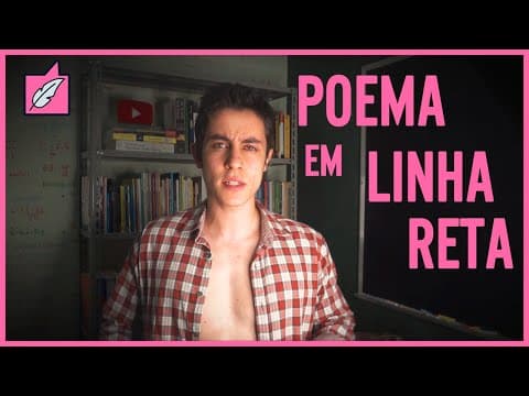 Thumbnail da aula: Sobre a perfeição nas redes sociais (Poema em linha reta - Fernando Pessoa)