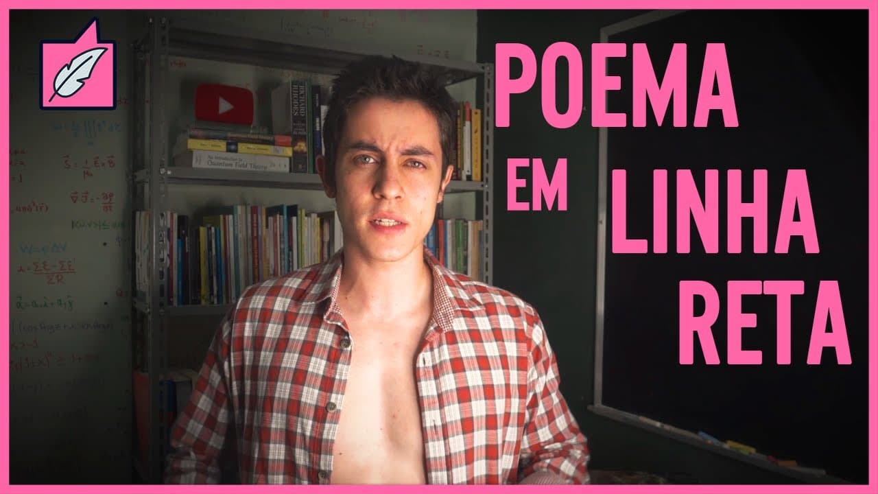 Thumbnail: Sobre a perfeição nas redes sociais (Poema em linha reta - Fernando Pessoa)