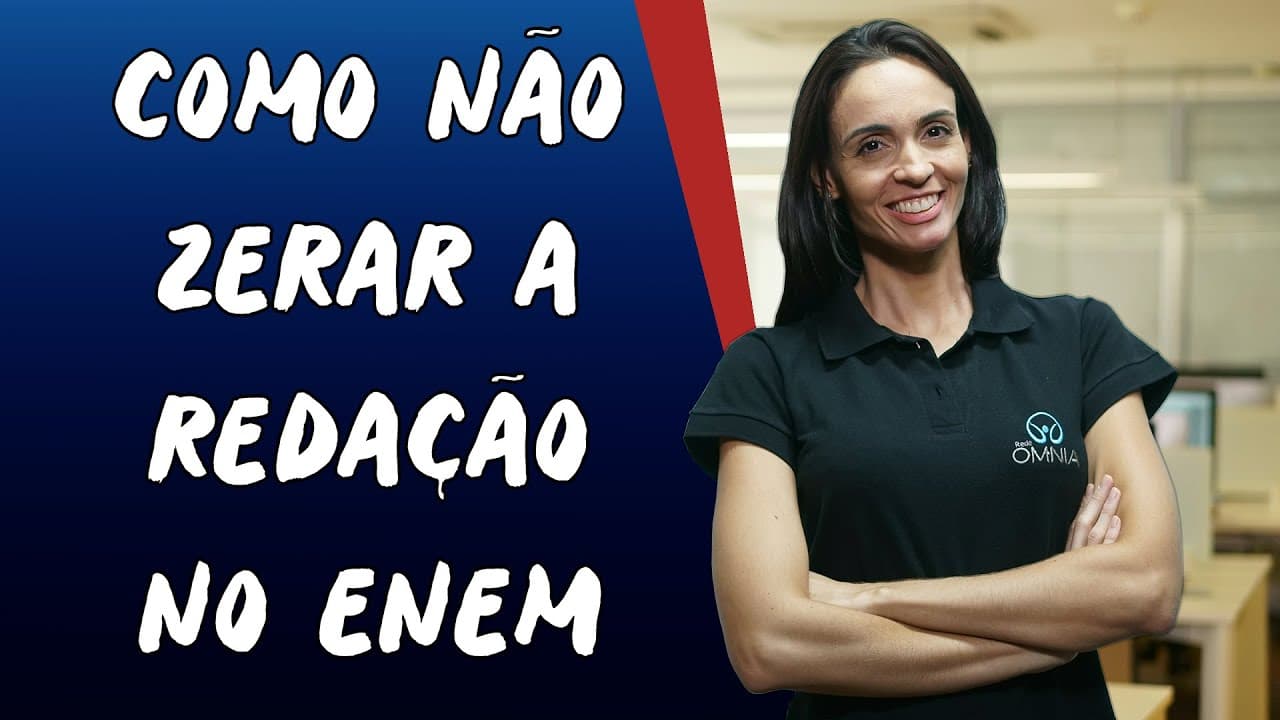 Thumbnail: Como Não Zerar a Redação do Enem - Brasil Escola