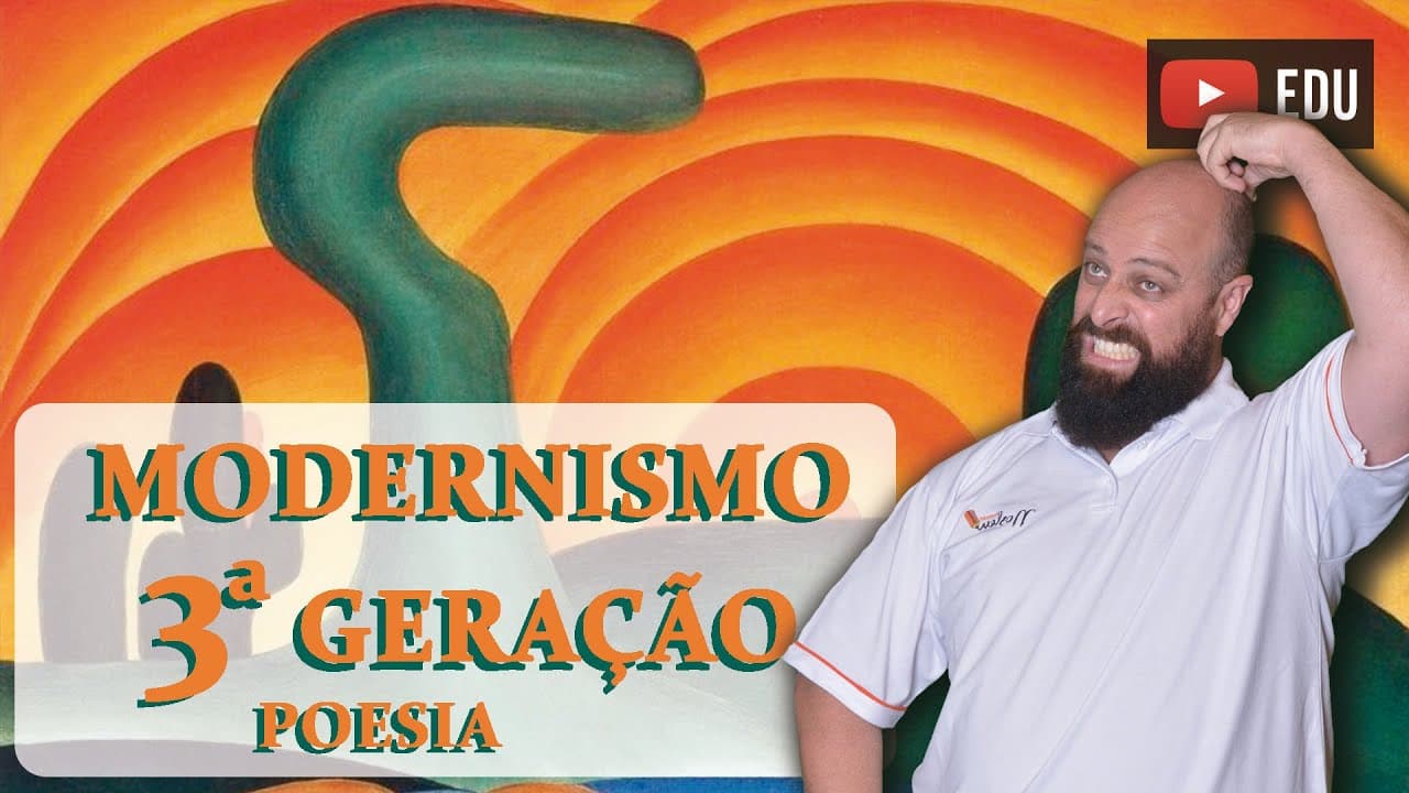 Thumbnail: Modernismo 3ª Geração (Poesia) [Prof. Noslen]