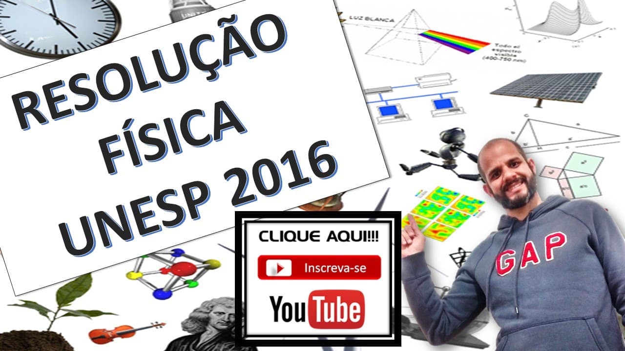 Thumbnail: Resolução Unesp Provas de Física 2016 Parte 1