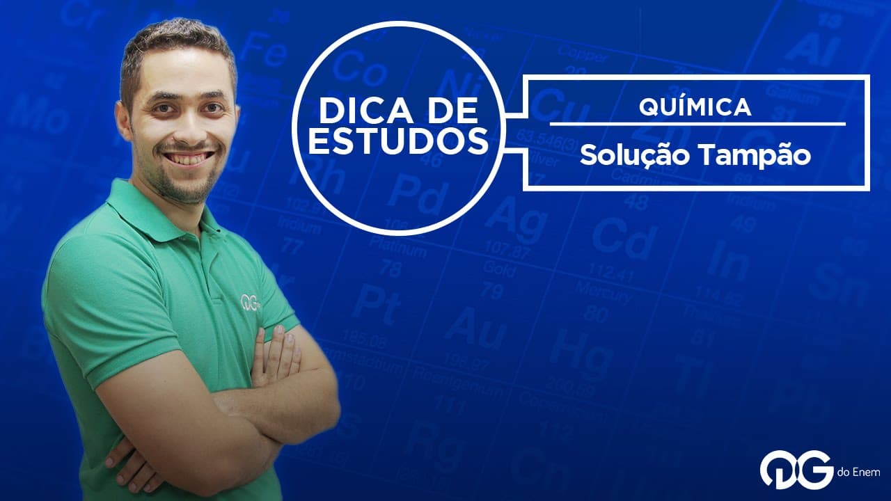 Thumbnail: Química para o Enem: O que é uma Solução Tampão?