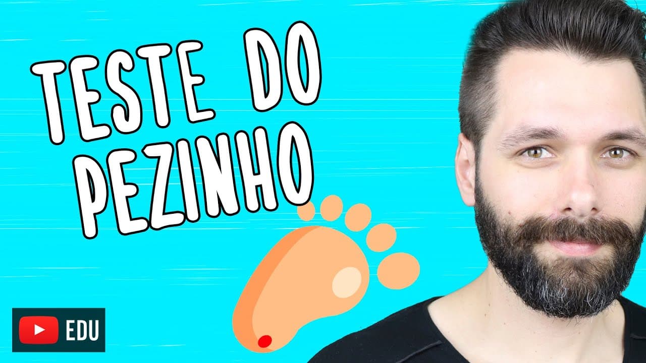 Thumbnail: TESTE DO PEZINHO - O que você precisa saber? | Biologia com Samuel Cunha