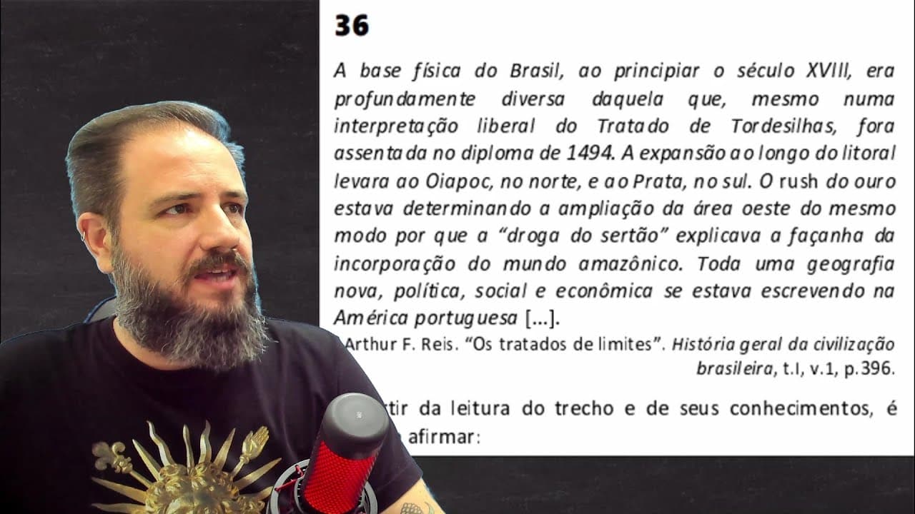 Thumbnail: FUVEST - Os limites territoriais da América portuguesa