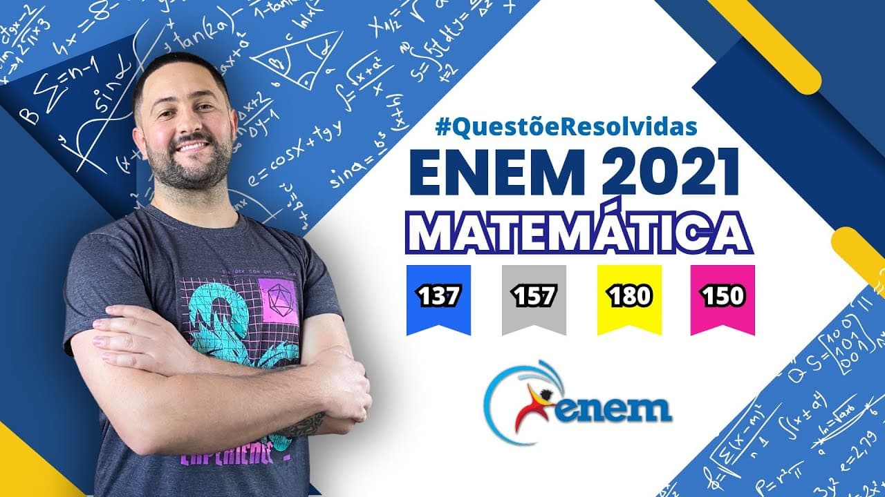Thumbnail: [ENEM 2021] QUESTÃO 137 de Matemática