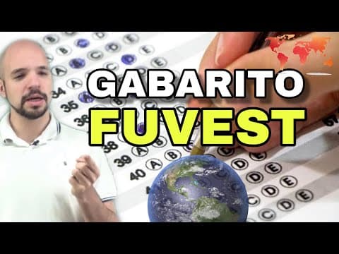 Thumbnail da aula: FUVEST 2020 2ª FASE - GABARITO GEOGRAFIA | Ricardo Marcílio