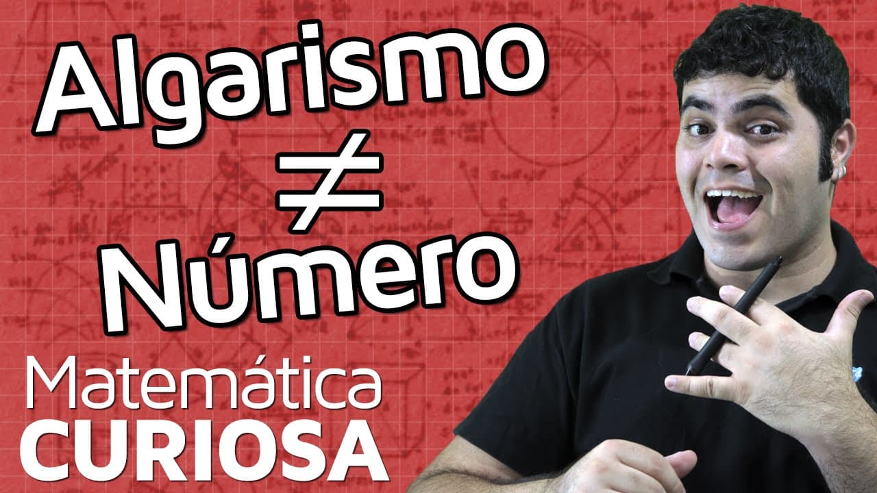 Thumbnail: QUAL É A DIFERENÇA ENTRE ALGARISMO E NÚMERO? | Matemática Rio
