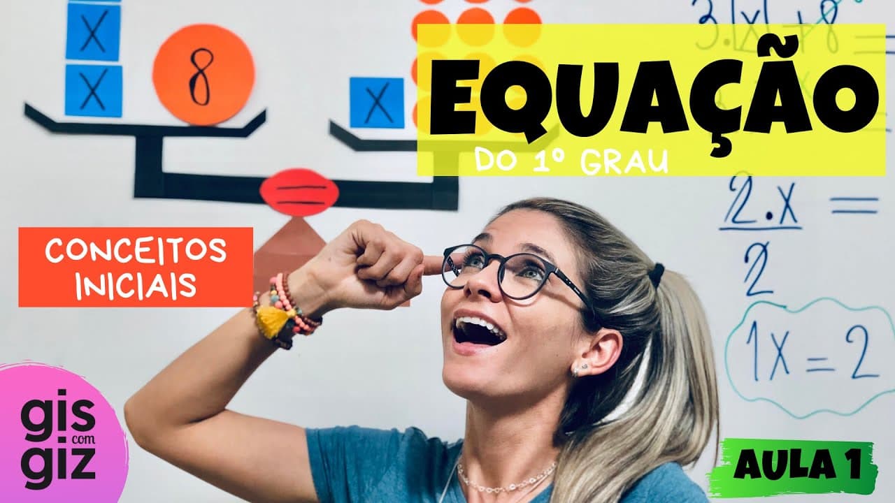 Thumbnail: EQUAÇÃO DO 1º GRAU #01