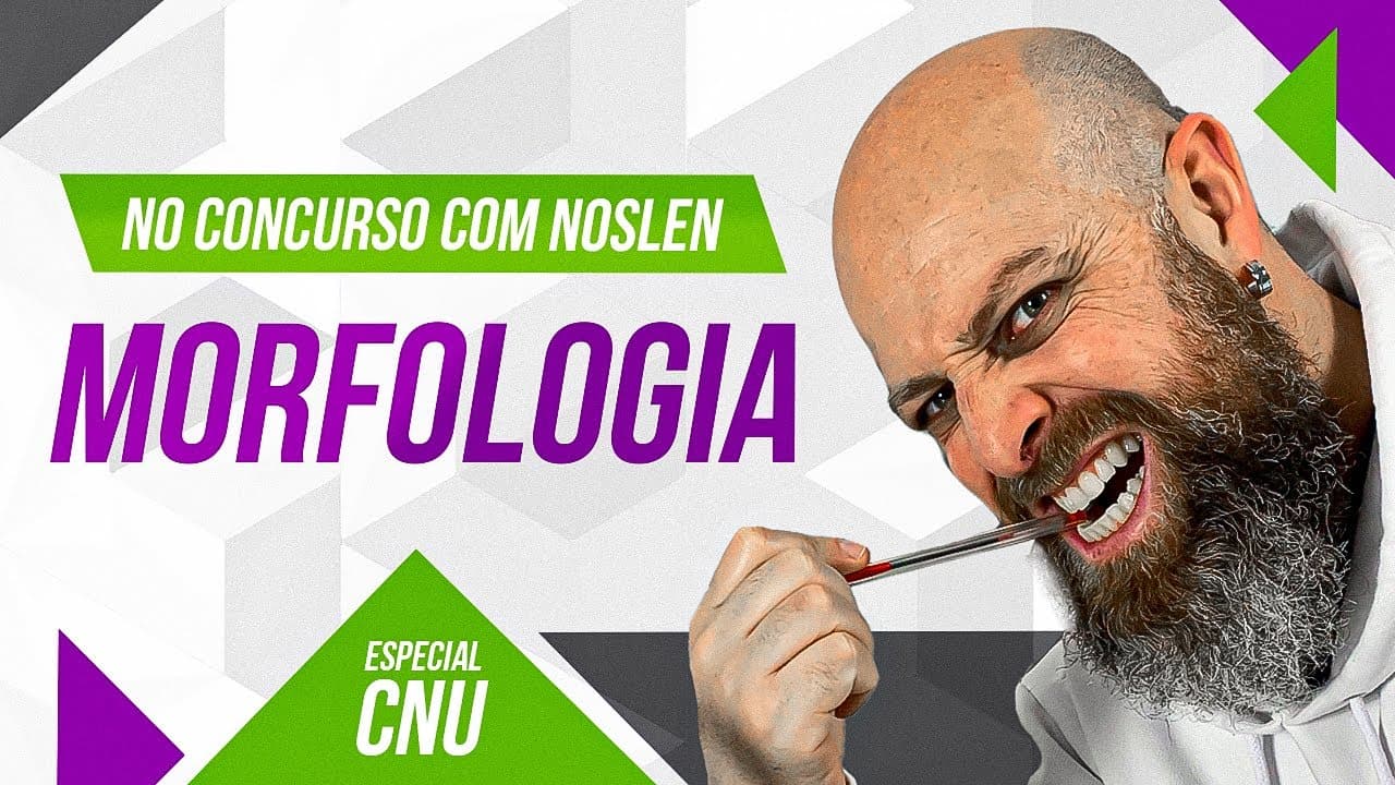 Thumbnail: CNU | Morfologia #concurso #concursopublico
