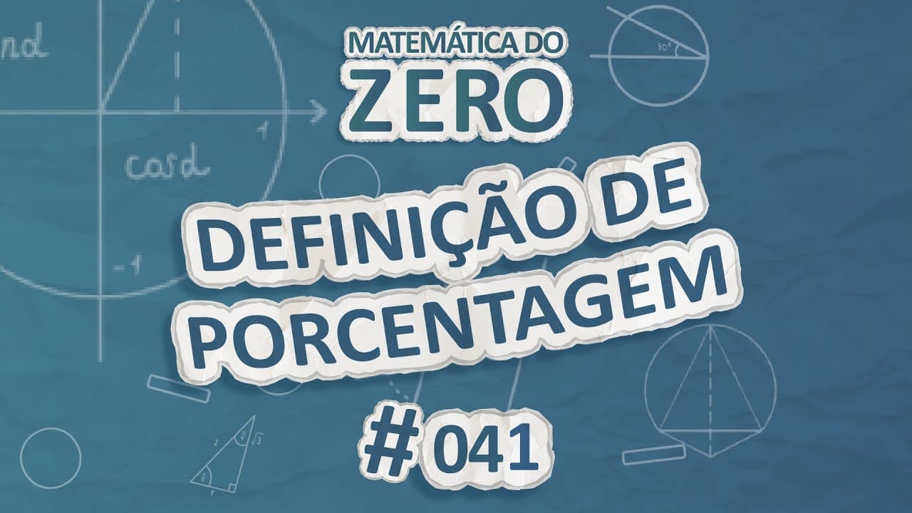 Thumbnail: Matemática do Zero | Definição de porcentagem - Brasil Escola