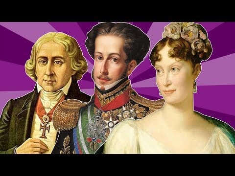 Thumbnail da aula: REGÊNCIA DE DOM PEDRO E A INDEPENDÊNCIA DO BRASIL