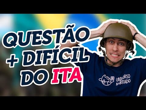 Thumbnail da aula: A questão + DIFÍCIL do ITA | Física | Mudança de REFERENCIAL