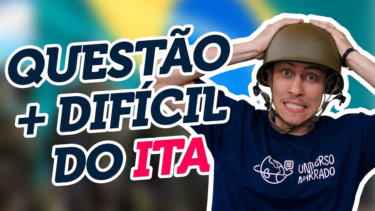 Thumbnail: A questão + DIFÍCIL do ITA | Física | Mudança de REFERENCIAL
