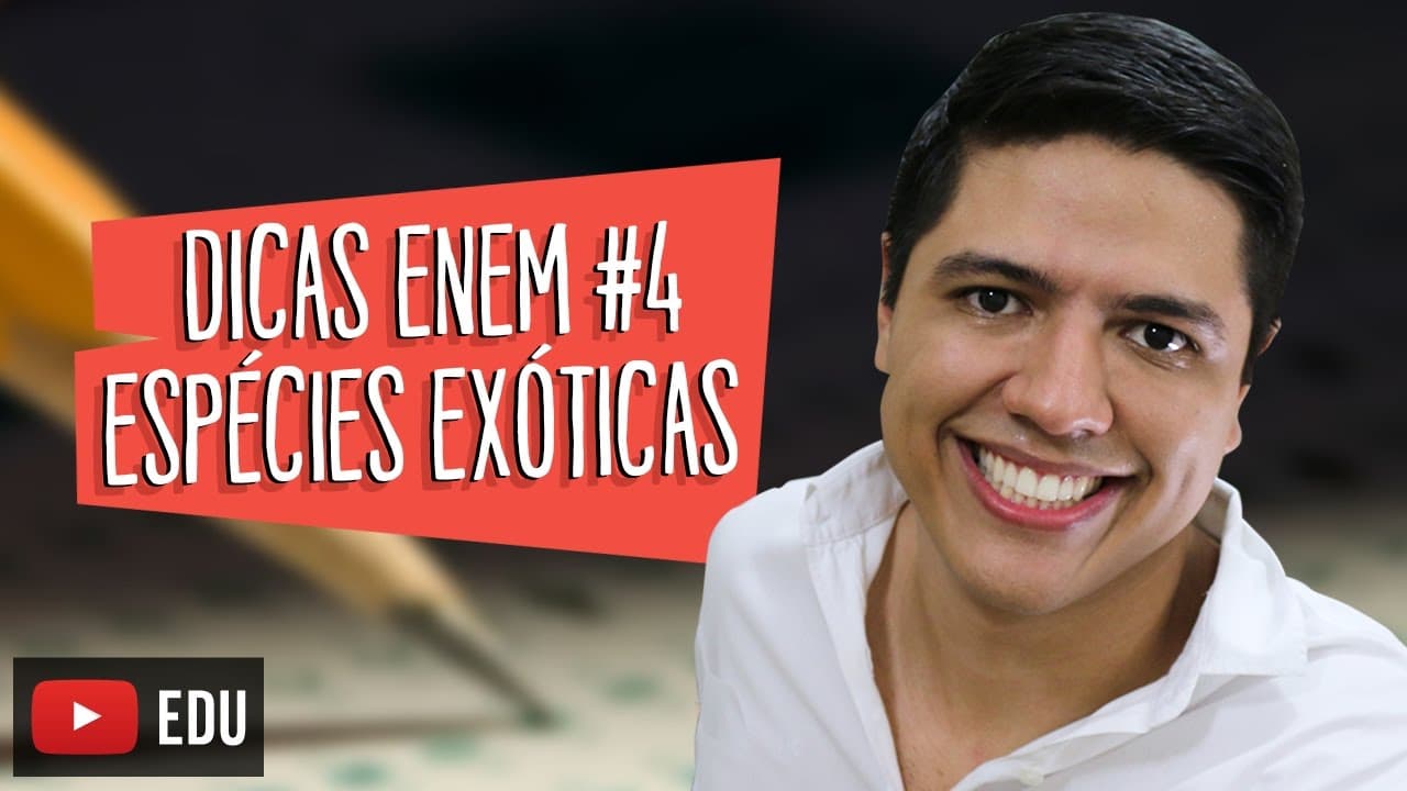 Thumbnail: ESPÉCIES EXÓTICAS OU INVASORAS - DICA ENEM BIOLOGIA #04 - Prof. Kennedy Ramos