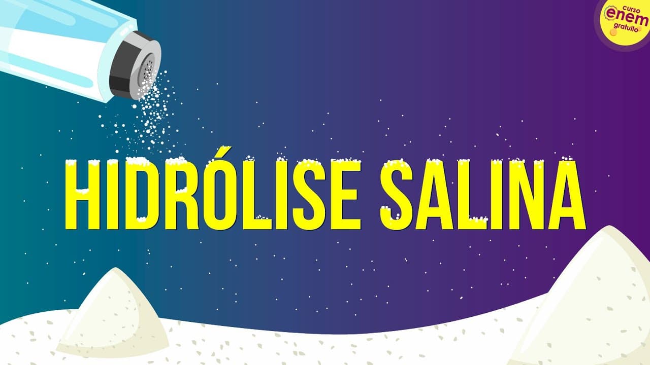 Thumbnail: HIDRÓLISE SALINA | Resumo de Química para o Enem