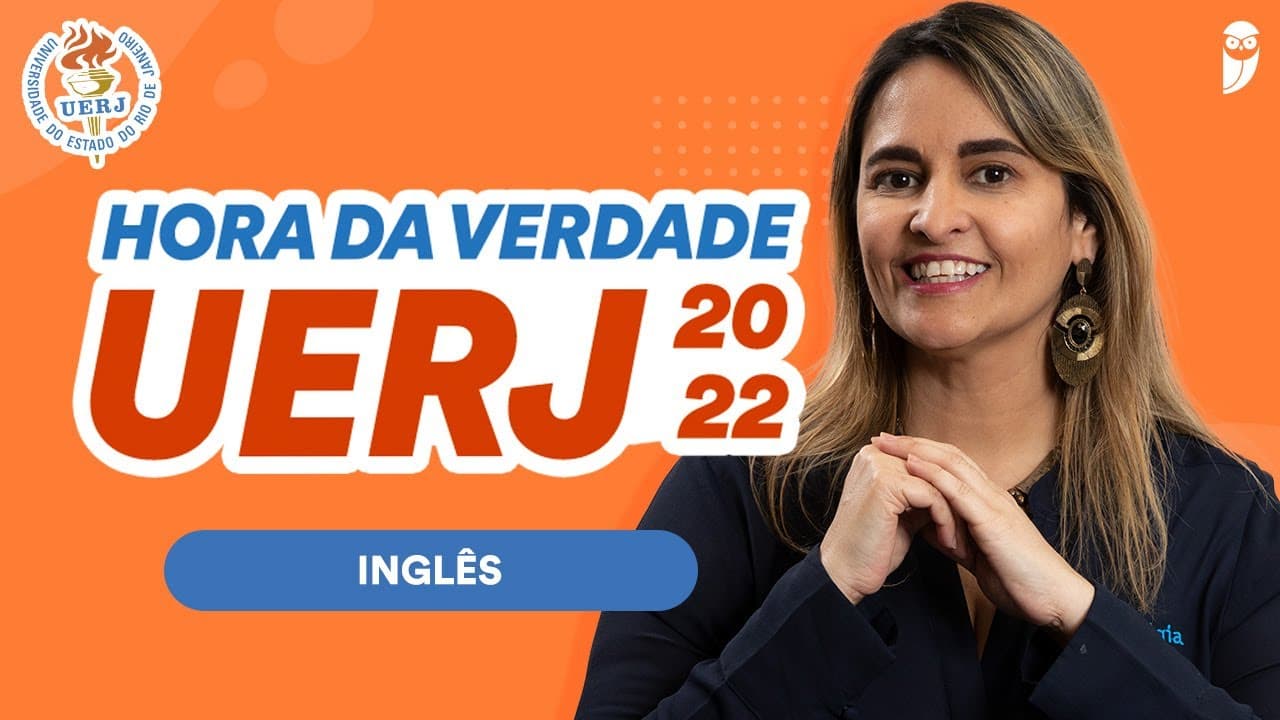 Thumbnail: Revisão de Inglês - Hora da Verdade UERJ 2022