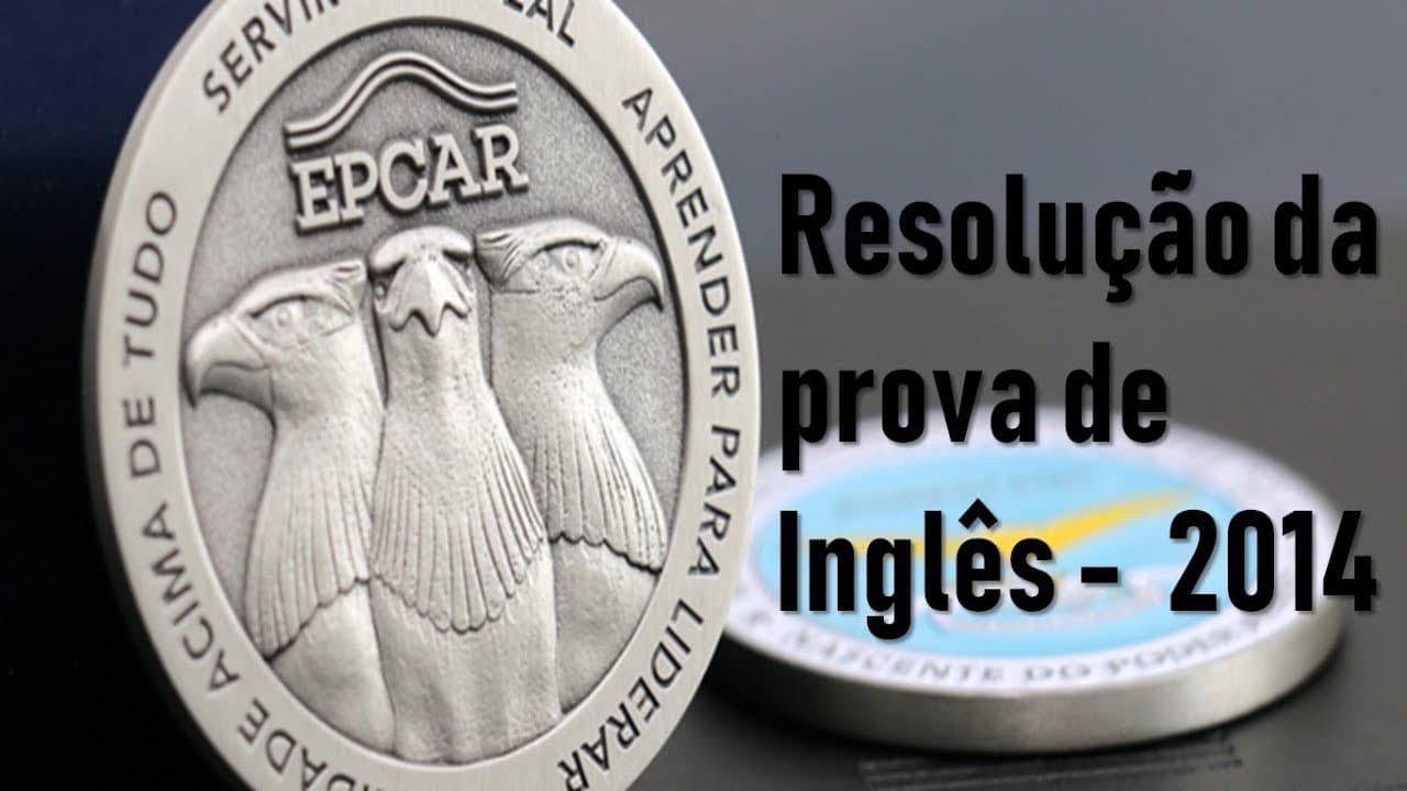 Thumbnail: Correção Prova Inglês EPCAr 2014 | Teacher Rafael